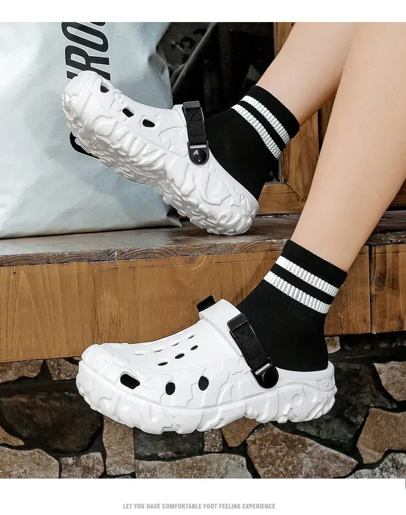 2026 Günstige EVA Herren-Clogs Leichte Großhandels-Plastik-Clogs für Herren Strand- und Arbeitssandalen mit Herren-Clogs & Pantoletten – Detail 13
