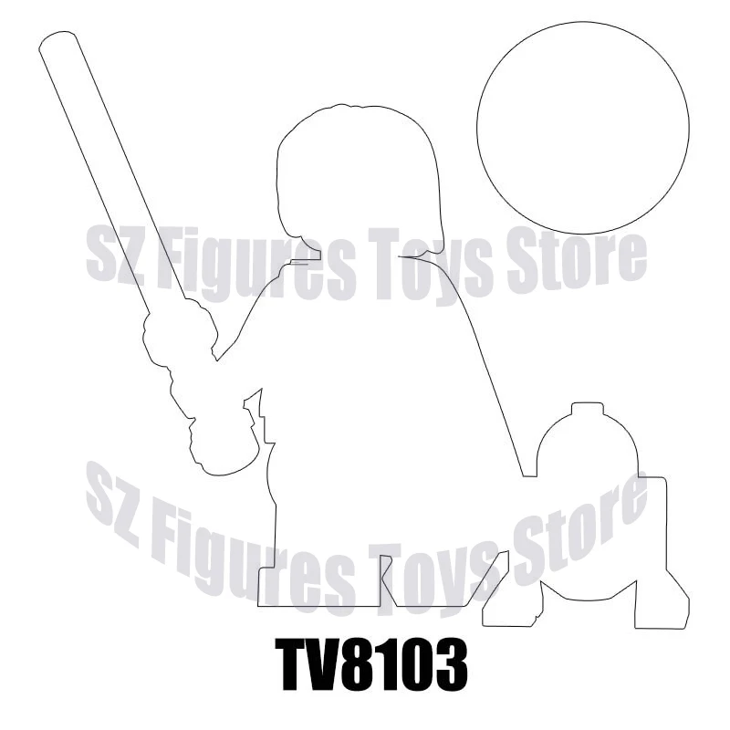 

Action Figures Movie Building Blocks TV6113 TV8103 TV8104 TV8105 TV8106 TV8107 TV8108 TV8109 TV8110 TV8111 TV8112 MOC DIY Toys