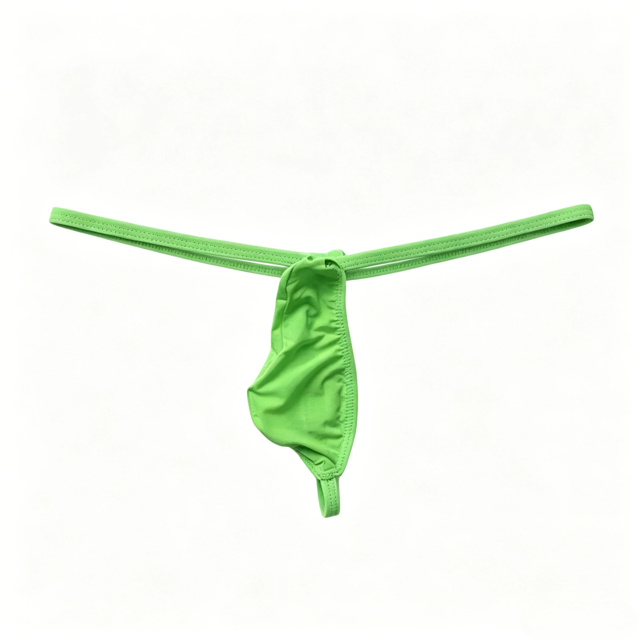 

Men Ice Silk T-Back Thong Underwear Ultra Thin Waistband Low Rise Sexy Breathable Bulge Pouch Panties