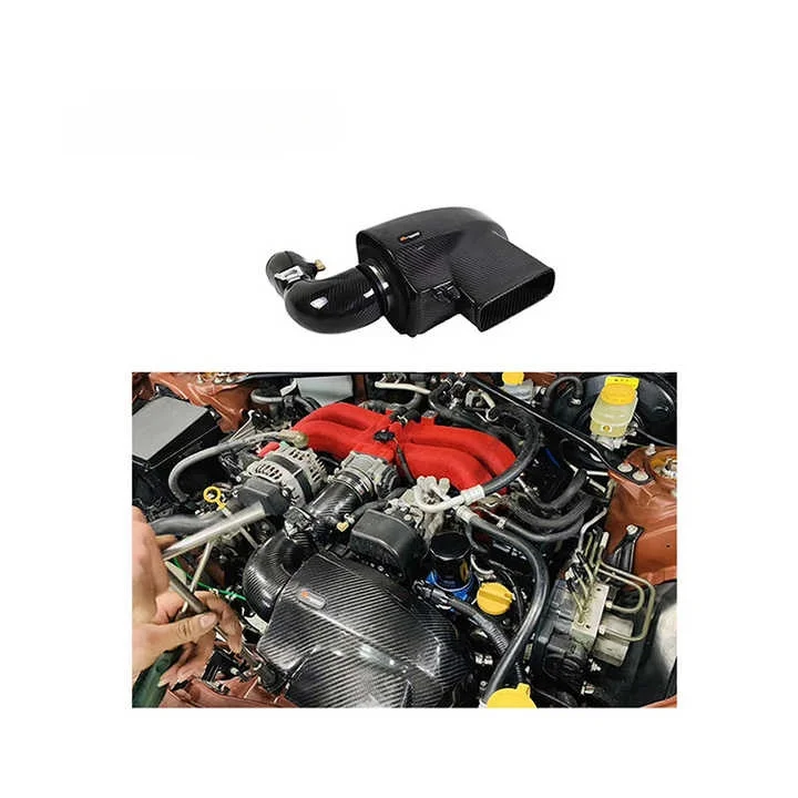 

Высококачественные аксессуары для двигателя, подходящие для Toyota Subaru BRZ 3.0l 2013, сухой впускной коллектор из углеродного волокна, система холодного впуска