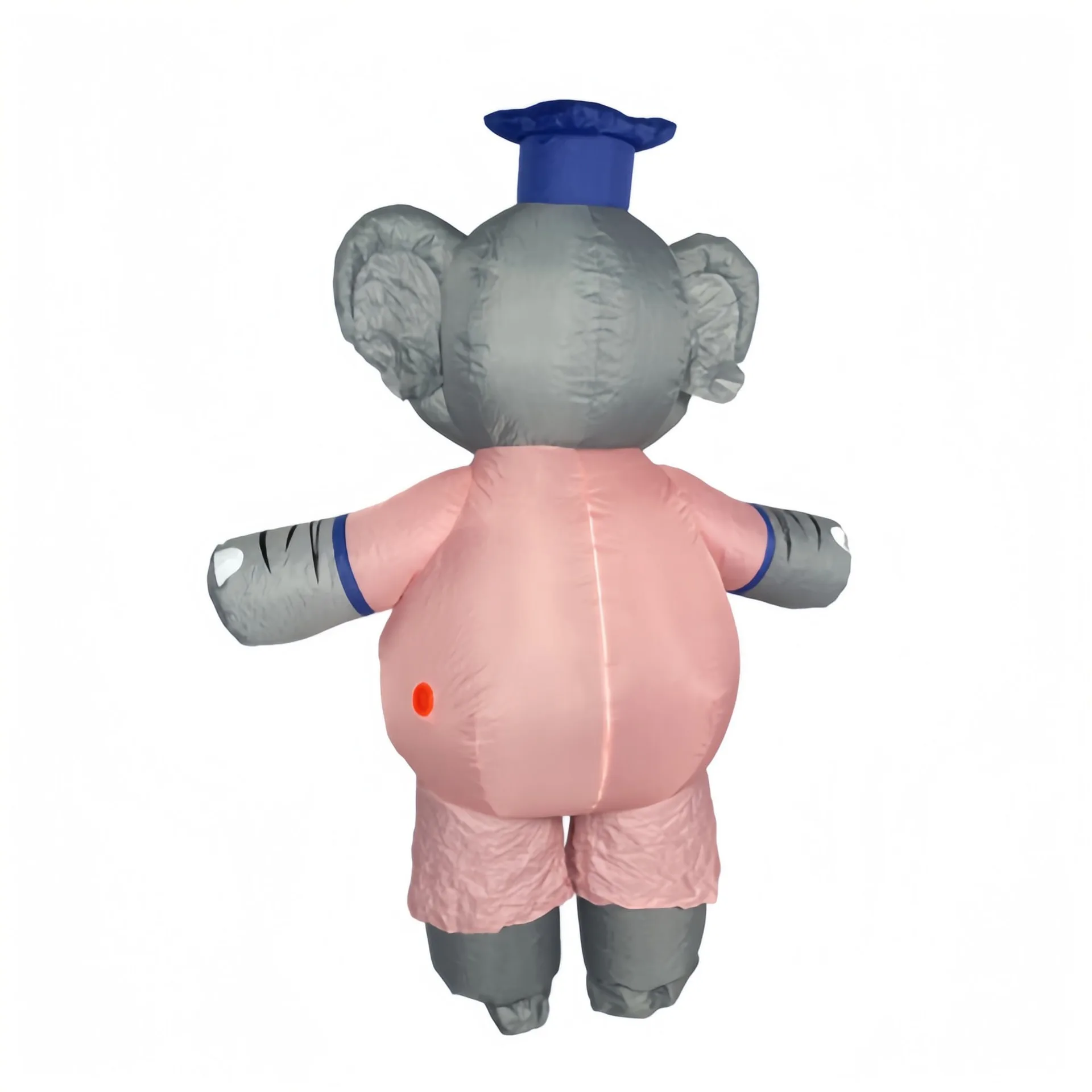 زي فيل لطيف قابل للنفخ للحفلات التنكرية للهالوين مناسب للبالغين