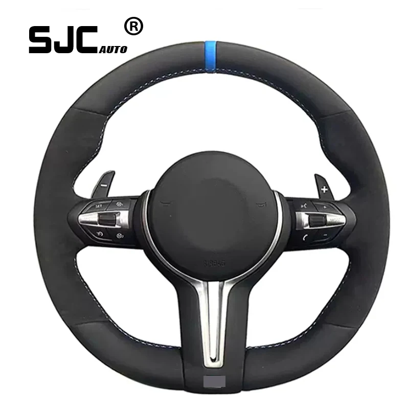 Auto Fit for bmws 3 Series 5 Series X1 X6 328 Steering Wheel Modification Carbon Fiber Leather Steering Wheel F10 F30 F20 F01