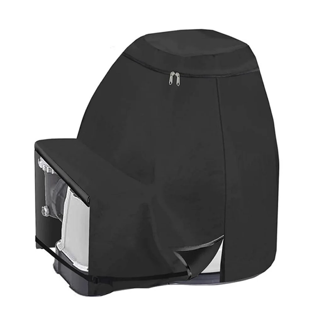 غطاء قماش أكسفورد غطاء مضخة مرشح الرمل معدات خارجية غطاء المضخة حزام مشبك مرن لمضخة مرشح الرمل #3