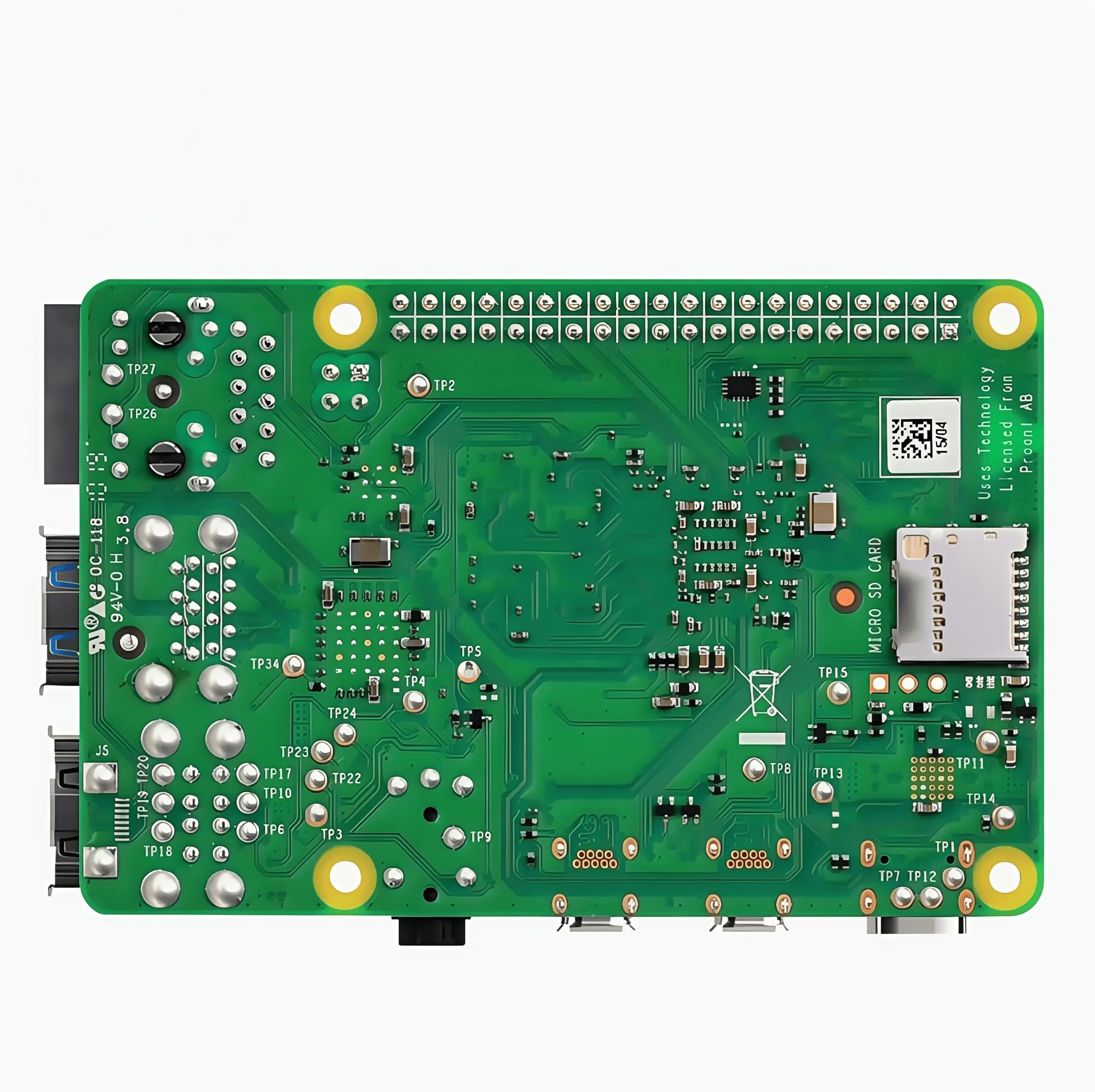 TopElec Raspberry Pi 4B 4 Model B Development Board 1GB/2GB/4GB/8GB New and Original