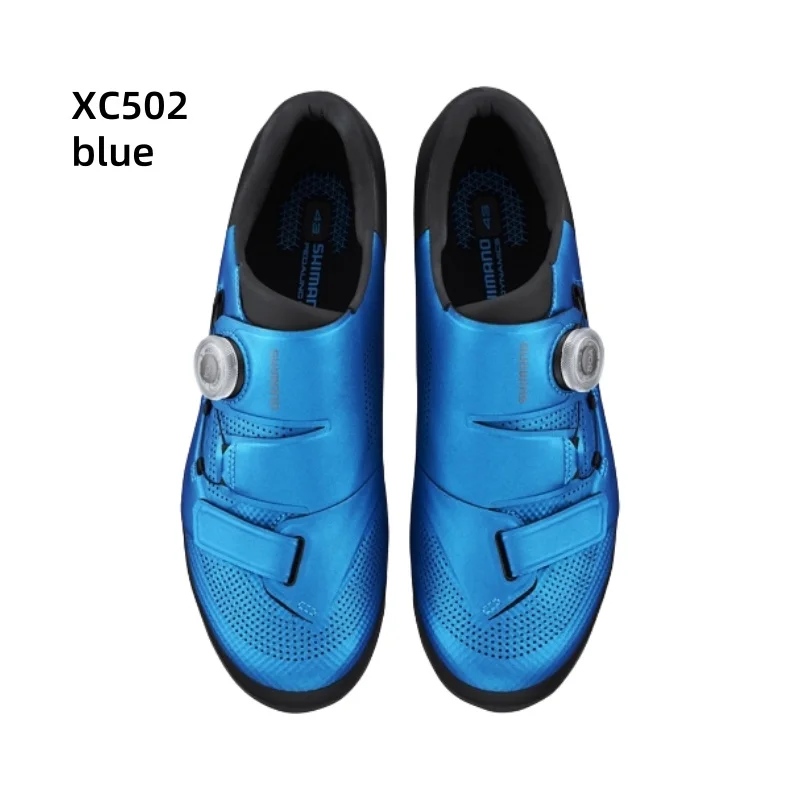 Shimano XC502 XC503 ل دراجة هوائية جبلية قفل الأحذية XC5 SH-XC502 الألياف الزجاجية وحيد دراجة الذاتي قفل أحذية ركوب الخيل قفل الأحذية