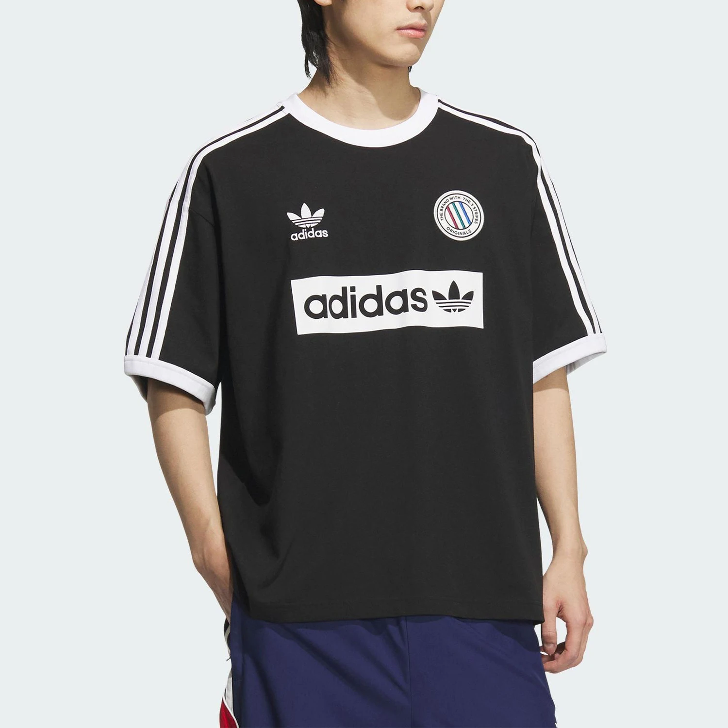 

Adidas Originals Men's Retro Minimalist Jersey-style Short Sleeve KC2603