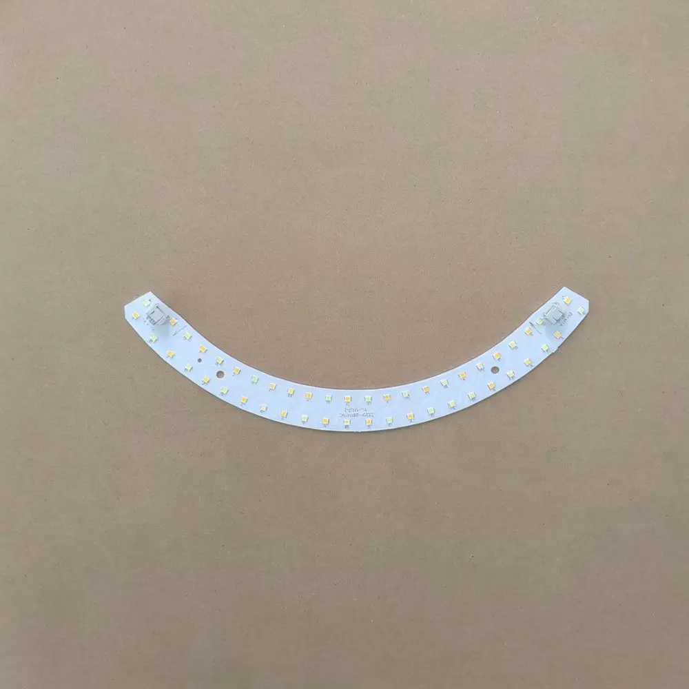 Curved SMD LED Module For Pumpkin Ceiling Lighting Fixtures Three Color Dimmable Strip Board Replacement Repair Components