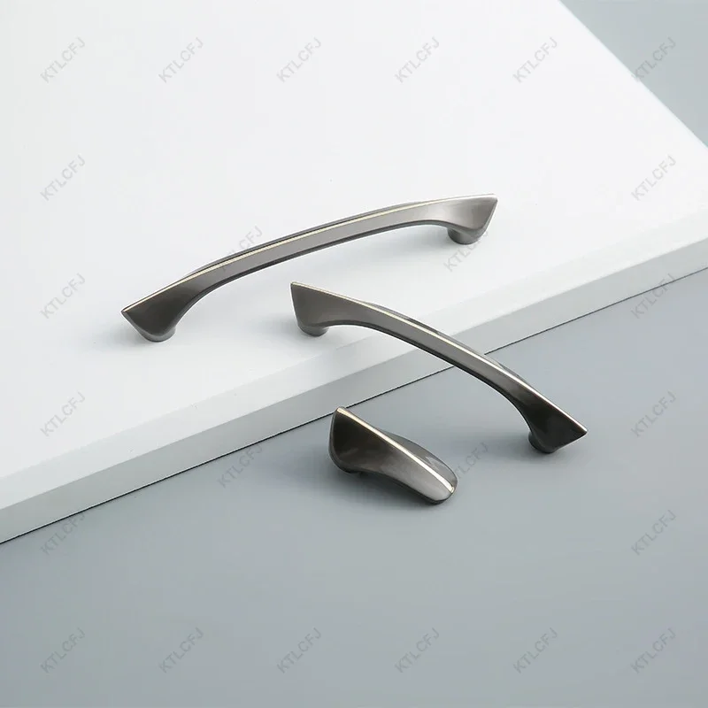 Practical Zinc Alloy Door Handles American Style Storage Cabinets Bedside Cabinets Zinc Alloy Handles Modern Minimalist Handles