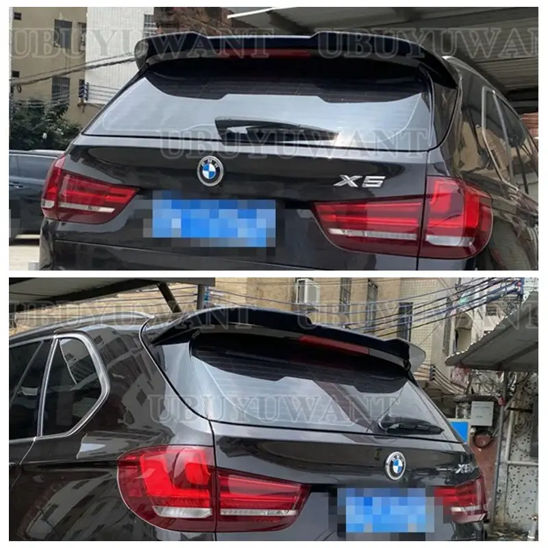 For BMW X5 F15 2014 2015 2016 2017 2018 Trunk Rear Roof Spoiler Wing Lip Upper Splitter