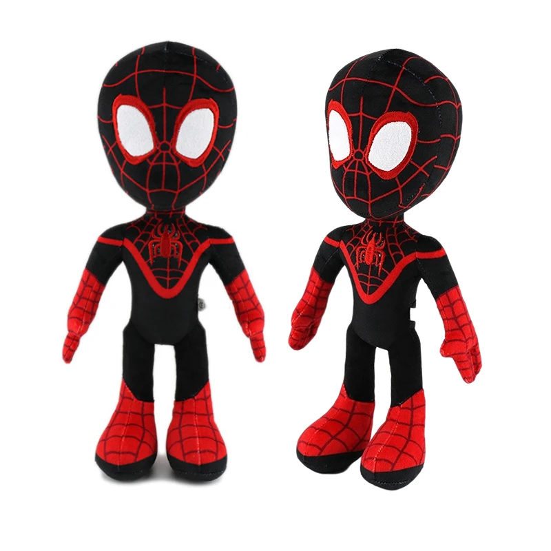 Adventure Marvel Spiderman de 30cm, muñeco de peluche suave de dibujos animados, grande almohada de tela para niño, decoración de regalo de Navidad