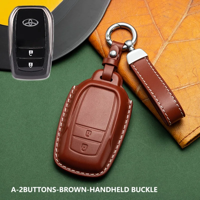 Car Accessories Key Chain Protect for Toyota C-hr Land Cruiser 200 Avensis Auris Corolla 2017 2018 2019 Car Key Cover Case