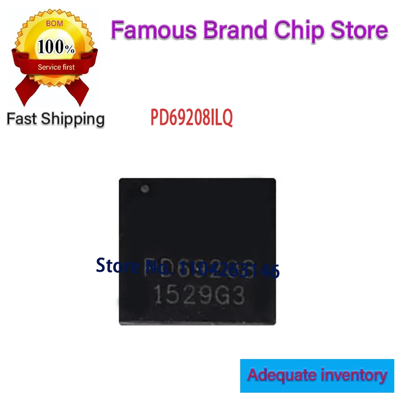 PD69208 PD69208ILQ PD69208ILQ-TR PD69208MILQ PD69208MILQ-TR PD69208T4ILQ PD69208T4ILQ-TR QFN56 2~10pcs/lot