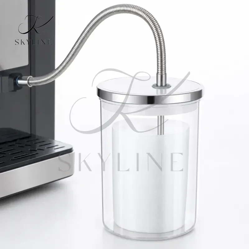 For Dr Coffee Glass Milk Can Coffee Machine Milk Storage Can Fresh Storage Tank 600ml