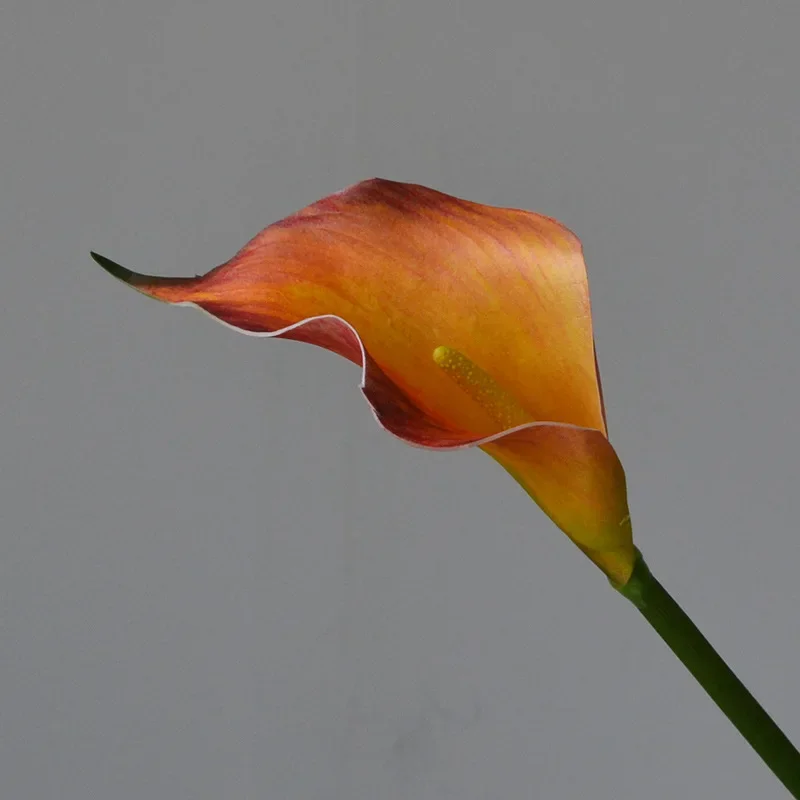 10 Stück künstliche Blumen EVA Calla Lilie Heimdekoration Wohnzimmer Tisch Blumenarrangement Party Hochzeitsstrauß Calla Blumen