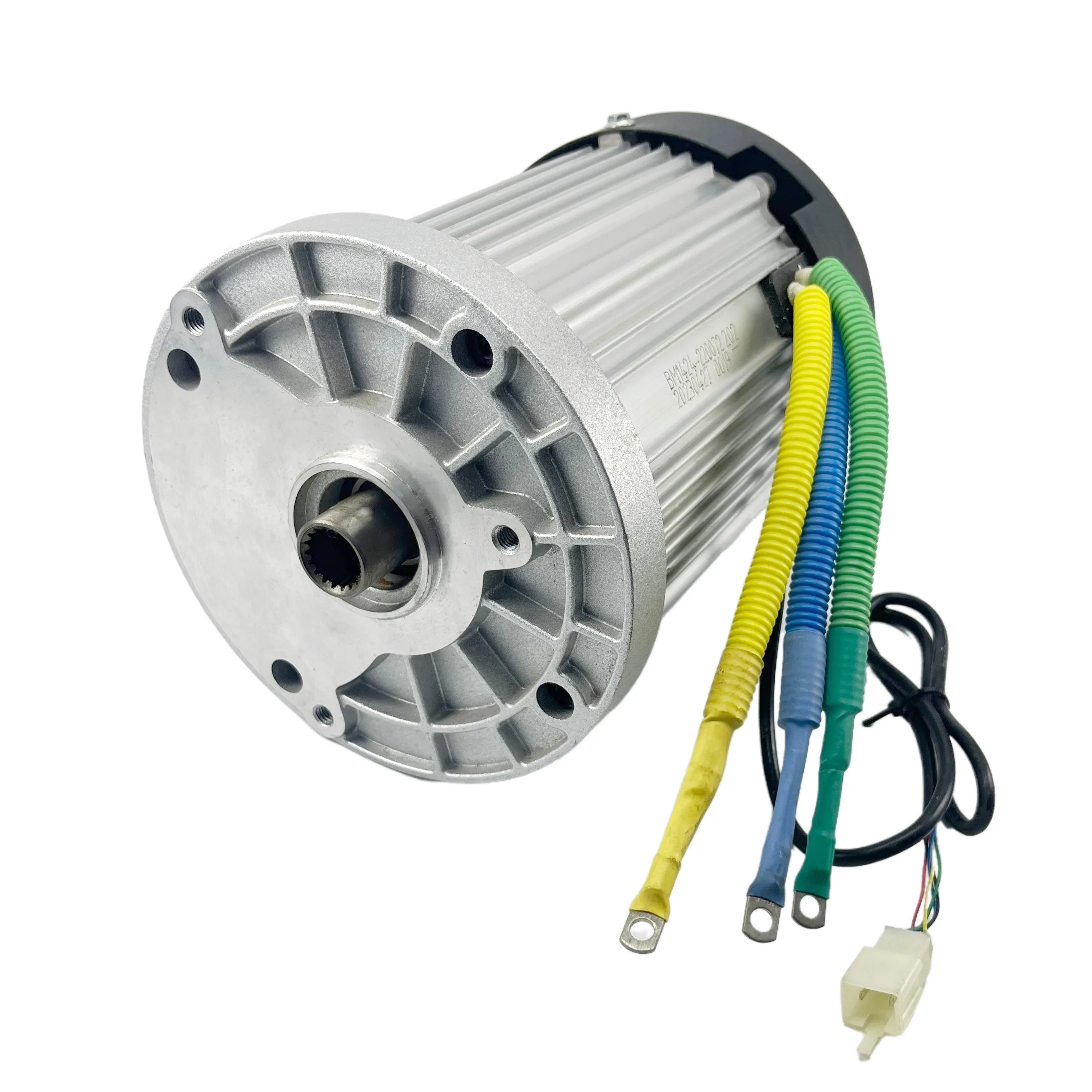 BM1424HQF1500W 1800W 2200w DC 60V / 72v  Brushless Motor Without Differential GearBox , BLDC For Light E.V. & Heavy Load Car
