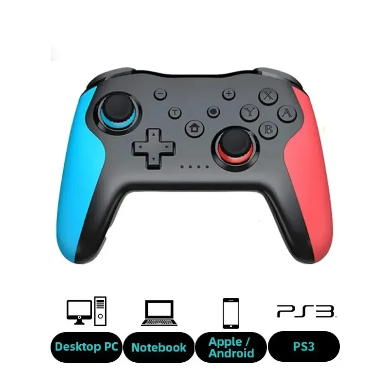 YLW NS009 Bluetooth Game Controller Wireless Gamepad For Nintendo Switch Controller PS3 PC Windows 7 10 Dual Vibration Joystick