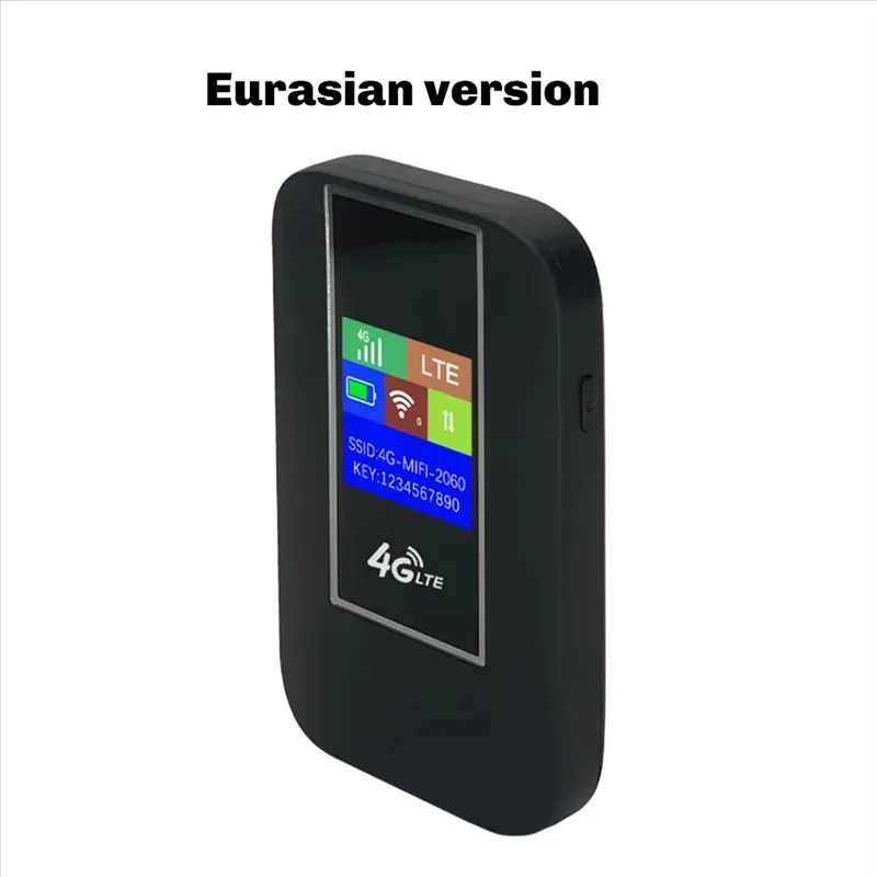 4G LTE Mobile Wifi Router with SIM Card Slot 150Mbps Pocket Wifi Hotspot Portable Wifi Router for Home Office RV Camping E