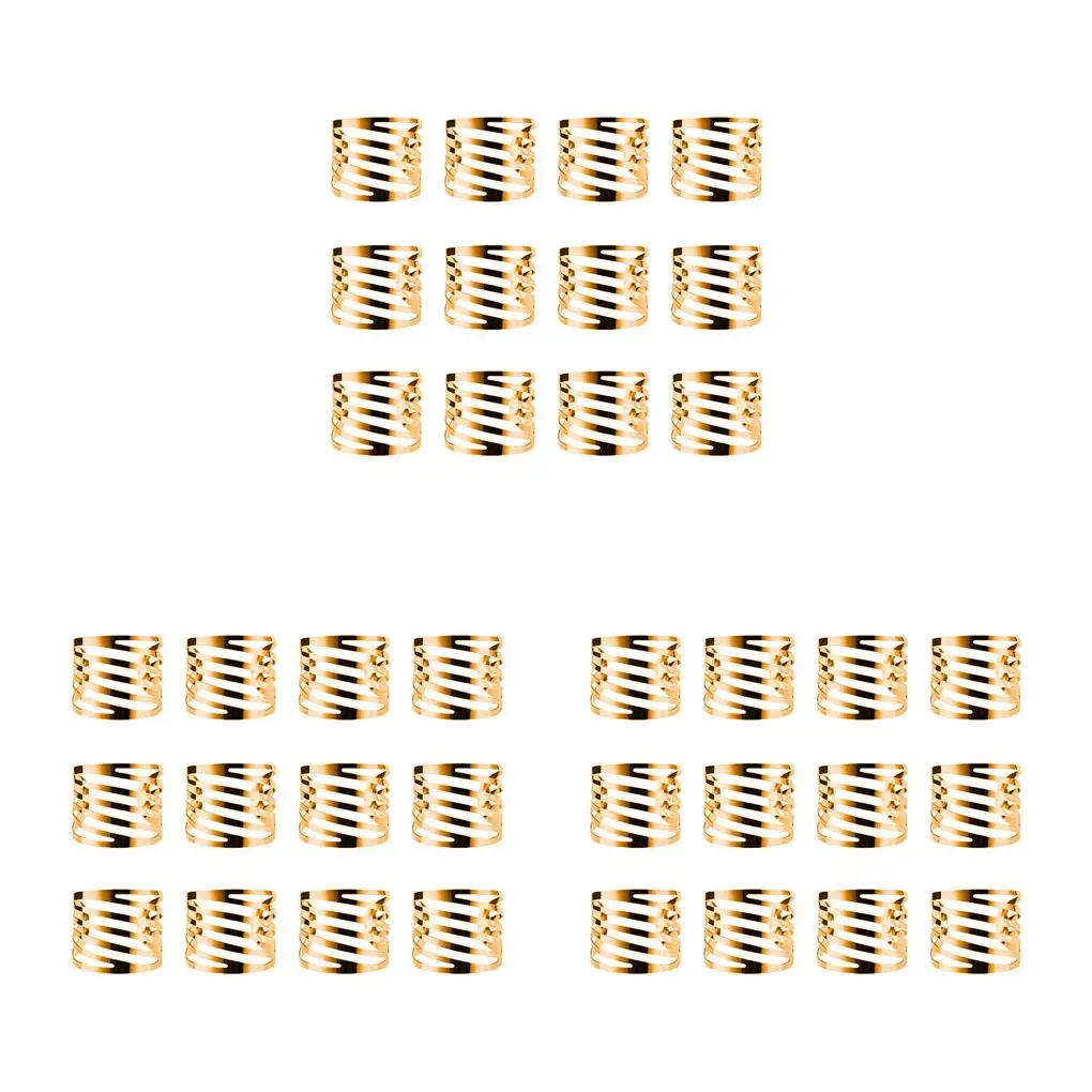 

12/24/36 Pieces Birthday Party Napkin Ring Towels Dinner Table Ornament Hollow Out Metal Buckle Holder Restaurant Cafe