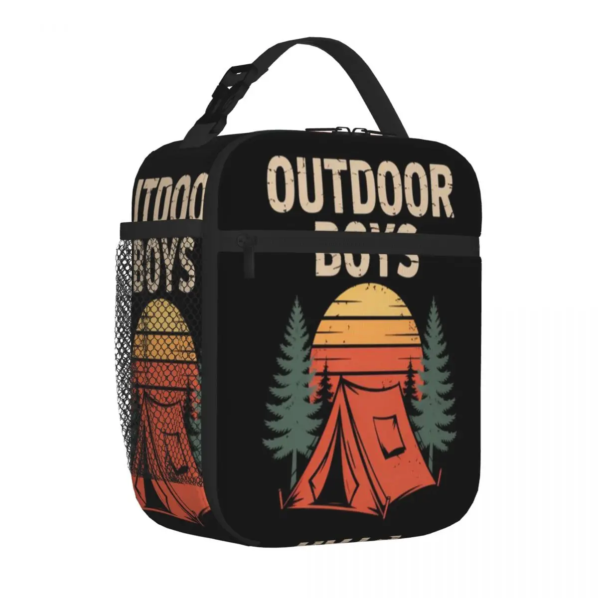 Hot Sale Outdoor Hiker Hiking Trekking Fun 3D Stereo Adjustable Strap Lunch Bag Hospital Visiting Cooler Tote