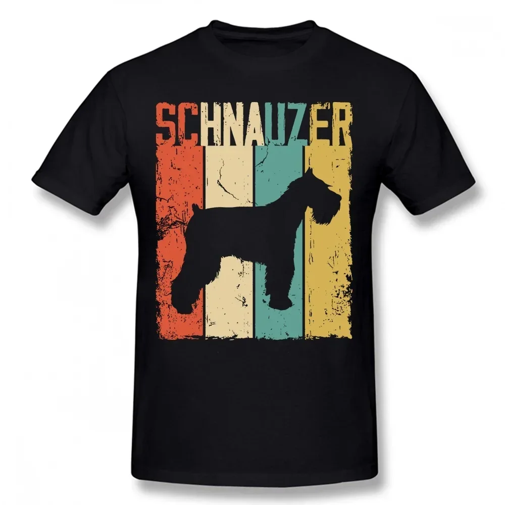 الصيف نمط الجرافيك الشارع الشهير قصيرة الأكمام هدايا عيد ميلاد تي شيرت الرجال مضحك شنوزر الكلب خمر ريترو تي شيرت