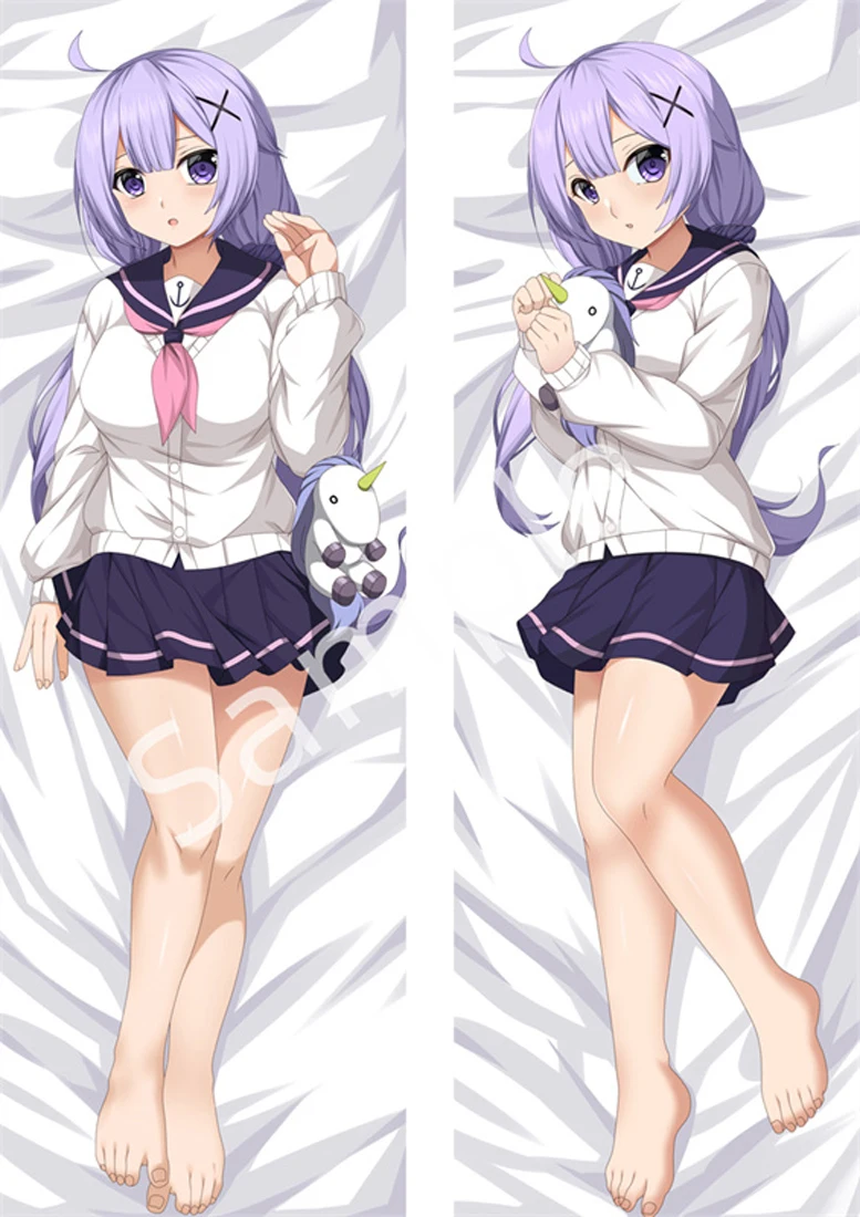 Azur Lane HMS Unicorn Dakimakura Waifu Pillowcase Gift 2-Side Printed Hing Body Cushion Cover