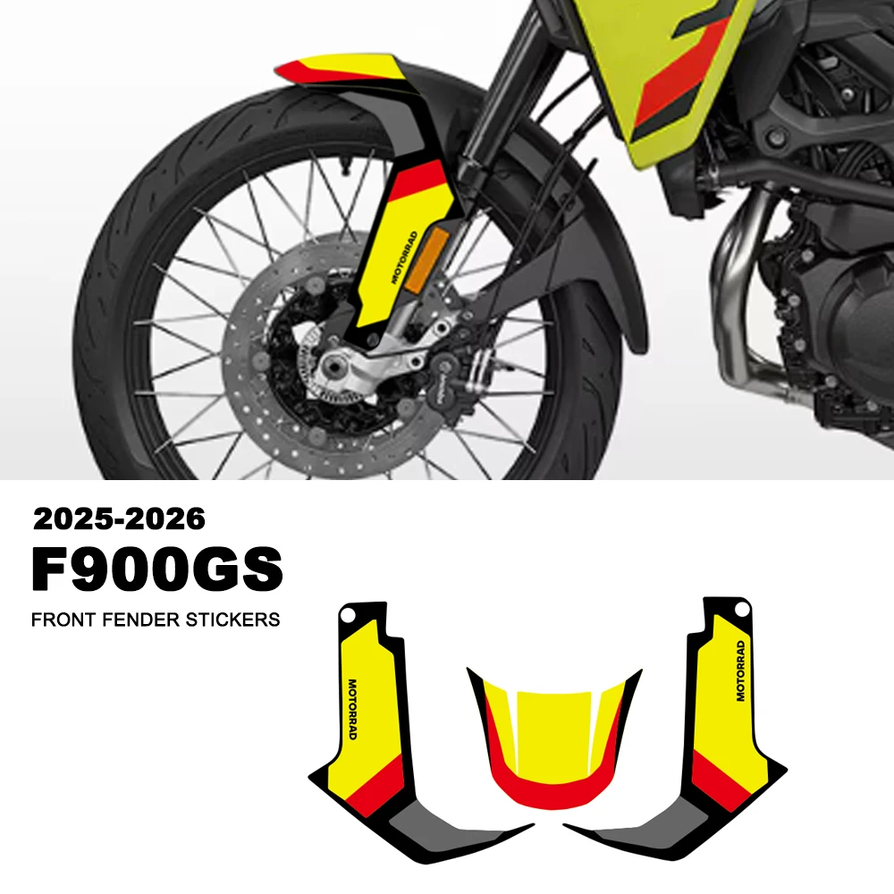 2025-2026 F900Gs Motorcycle Waterproof Sticker Decoration Decals Pattern for Bmw F 900Gs Accessories Front Fender Stickers