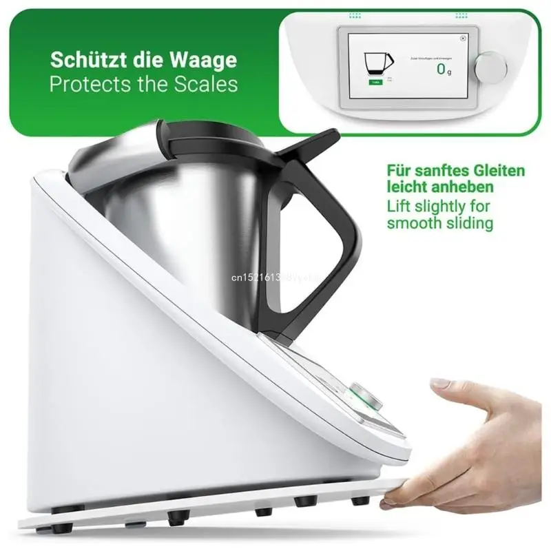 Thích Hợp Cho Thermomix TM5 TM6 Máy Trộn Đứng Mover Nồi Cà Phê Thảm Trượt Chuyển Thiết Bị Nhà Bếp Tấm Lót Chống Trượt