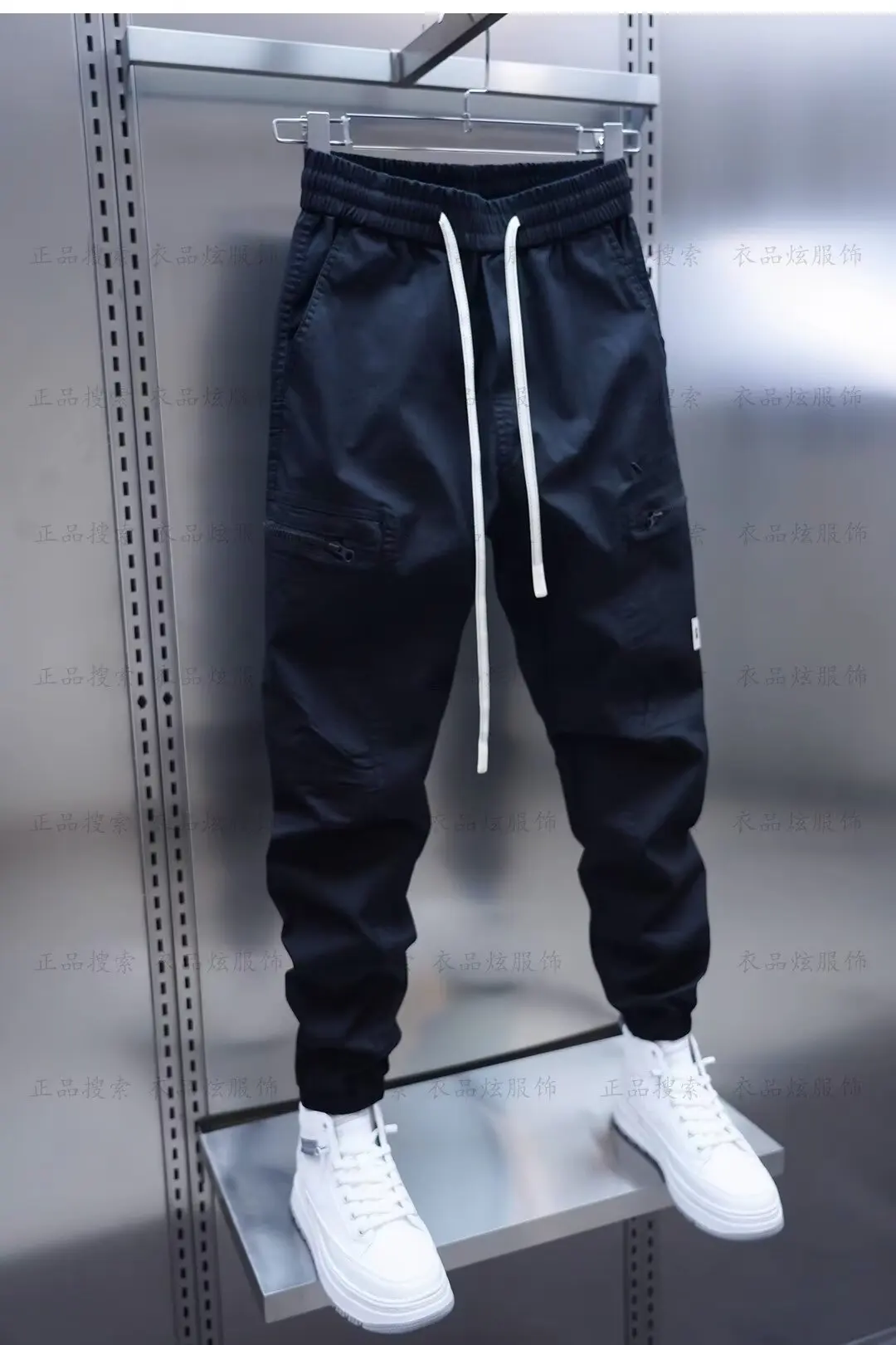 Pantaloni della tuta da jogging da uomo pantaloni attillati Harem pantaloni Hip Hop Streetwear di marca di lusso 2024 pantaloni y2k di abbigliamento