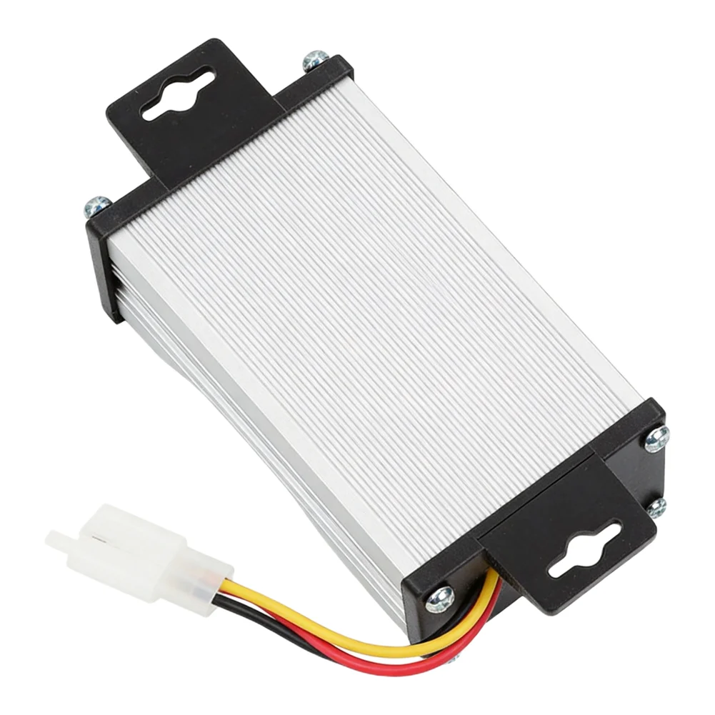 Transform DC 36V 72V to DC 12V/10A with Converter Adapter for Electric Bicycles  Upgrade Your Riding Experience Shop Today