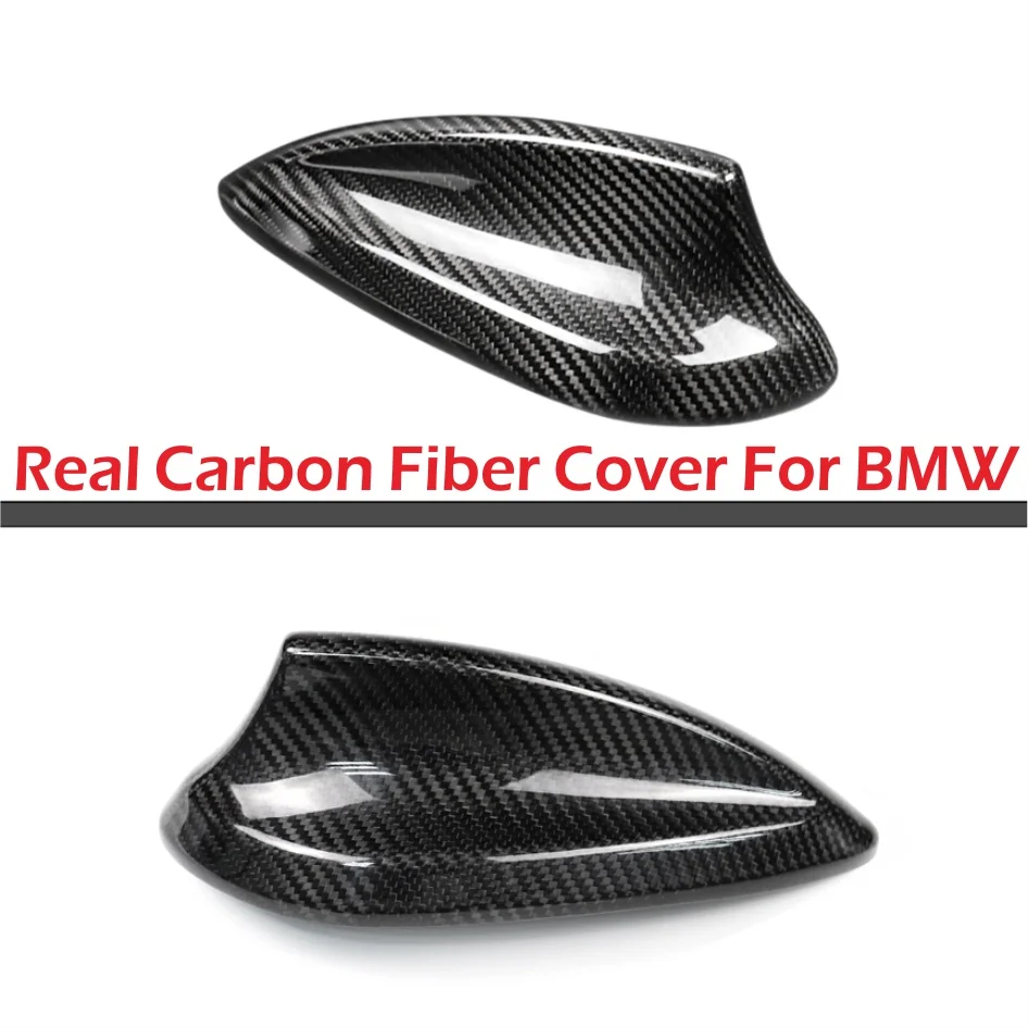 Osłona anteny z prawdziwego włókna węglowego do BMW M2 M3 M4 12345 7 Series X1 X3 F22 F30 F34 F80 F87 F32 F36 F82 G11 G20 G12 G30 Shark Fin Antenna Cover