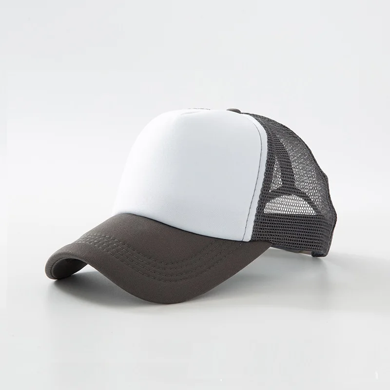 Herren Trucker Caps Schaumstoff Polyester Sport-Baseballmützen Belüftete Hüte für Erwachsene Männer Frauen Gorros – Detail 24