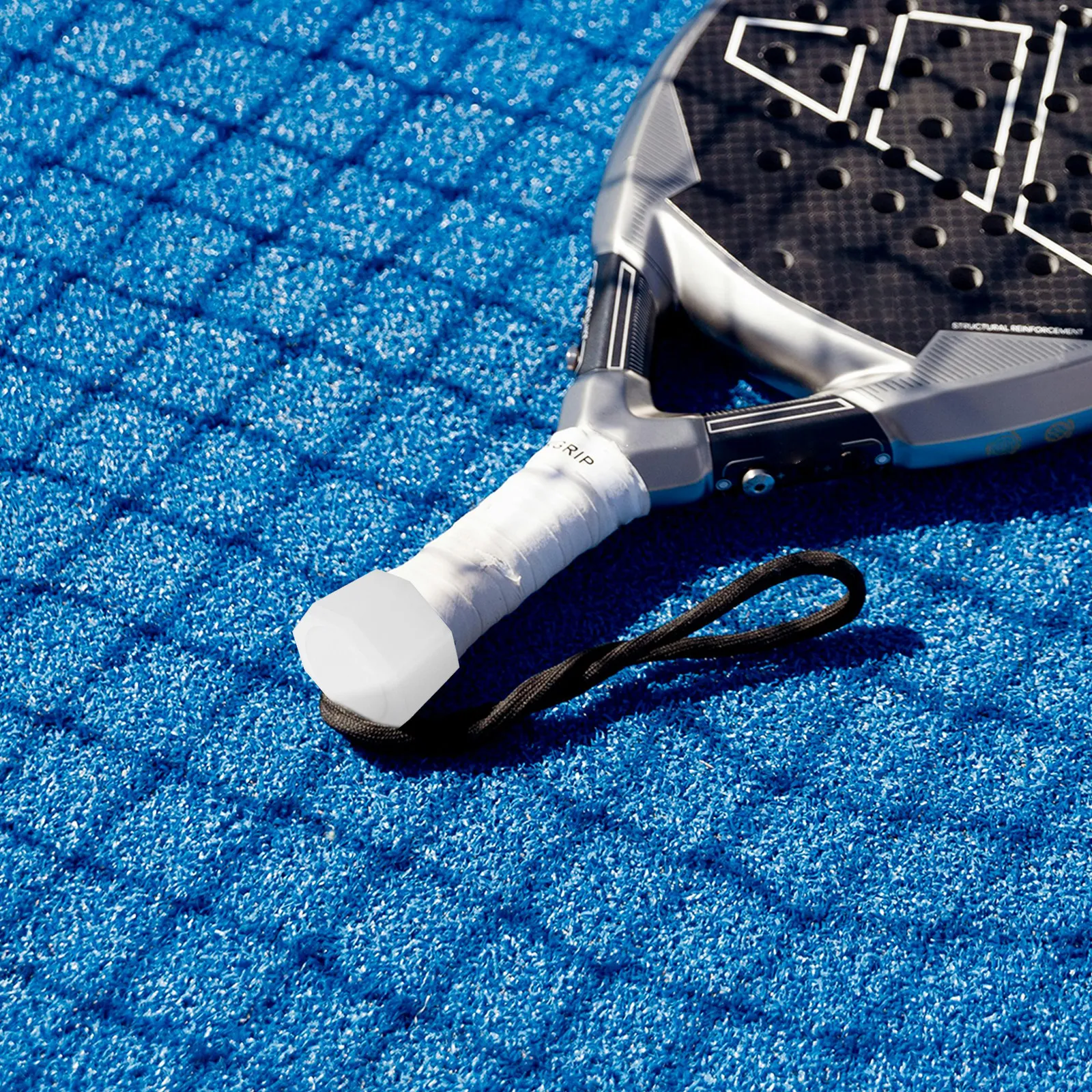 

10Pcs Tennis Racket Handle End Cover Grip Cap Butt Protector Antislip Sweatproof Comfortable Longlasting for Tennis Pickleball