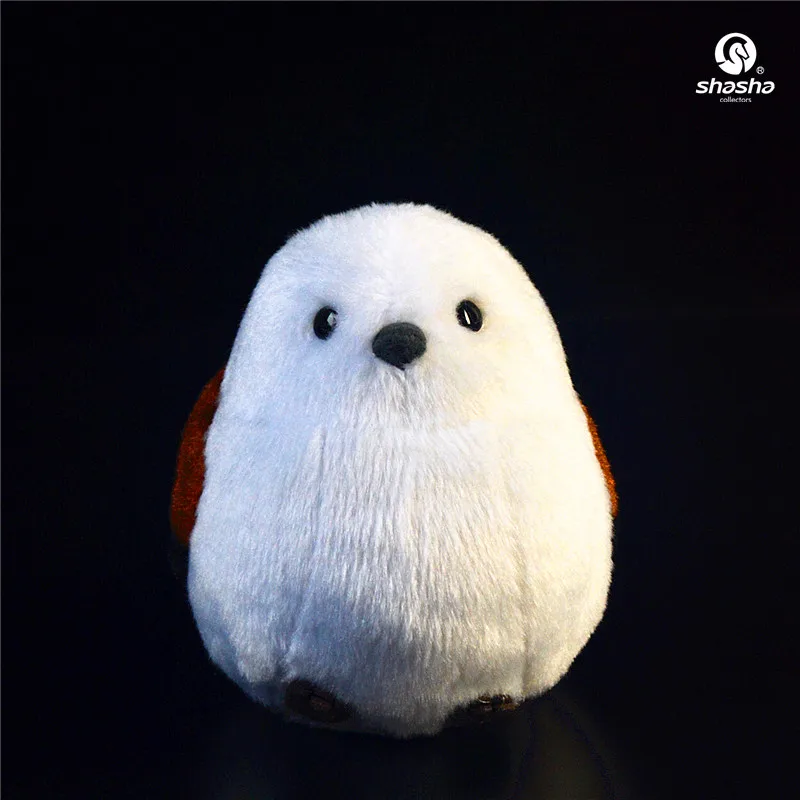 

Cute Realistic Titmouse Sparrow Kingfisher Plush Toy Figurine Bird Doll Model Stress Relief Kids Girl Birthday Gift