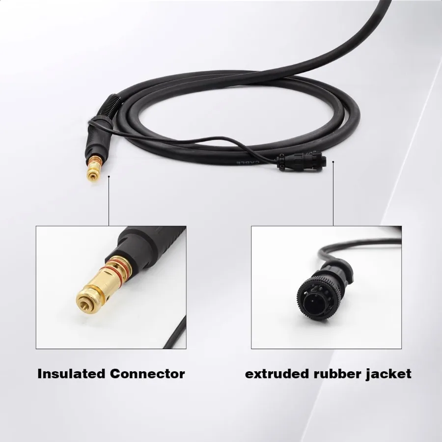 MIG Welding Gun K5306 Magnum Torch Stinger 100Amp 10ft Replacement for Lincoln Magnum 100L K5306 SP Power MIG 140T 180TEasyCore