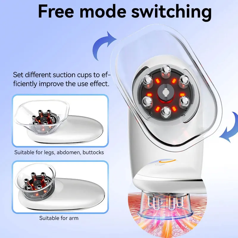 

Electric Cellulite Massager, Home Use Cupping-Body Sculpting Machine In 4 Modes Adjustable Design negative pressure liposuction