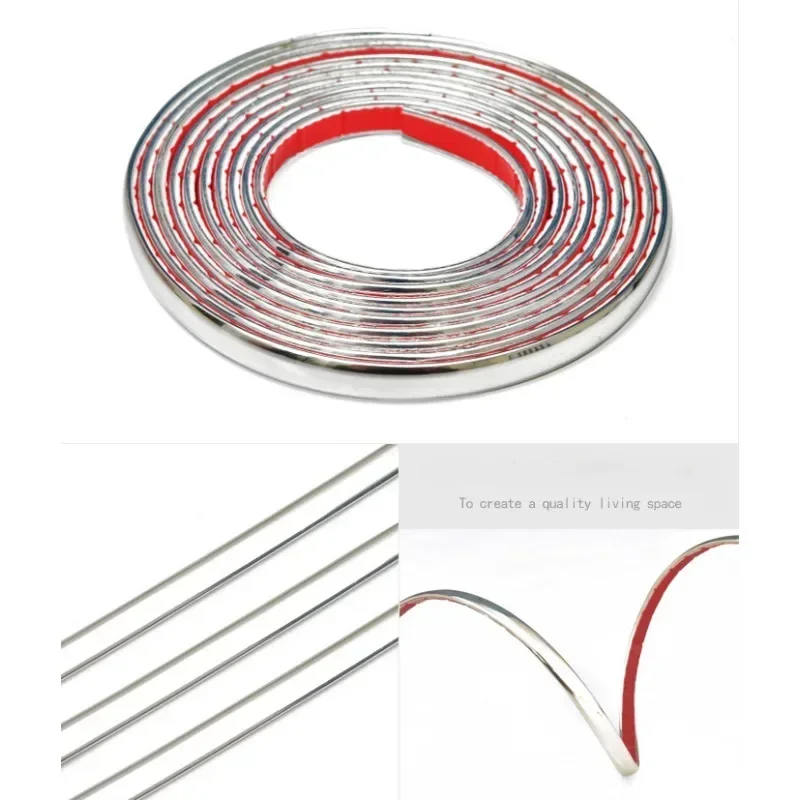 ZEXEF 3M zelfklevende spiegelframe PVC sierlijst muurbekleding lijn decorstrip achtergrond muur plafondlijn spiegelframe decor