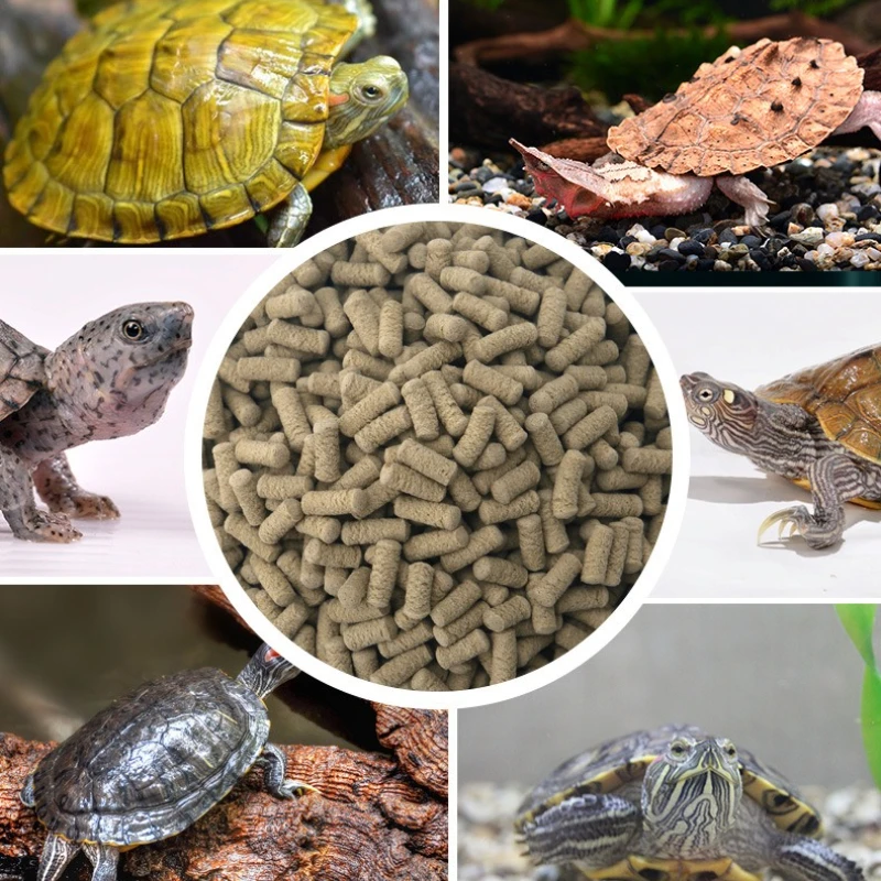 Tetra All-Stage Turtle Food for Aquatic & Semi-Aquatic Species - Pellets for Red-Eared Slider, Box Turtle, Snapping Turtle