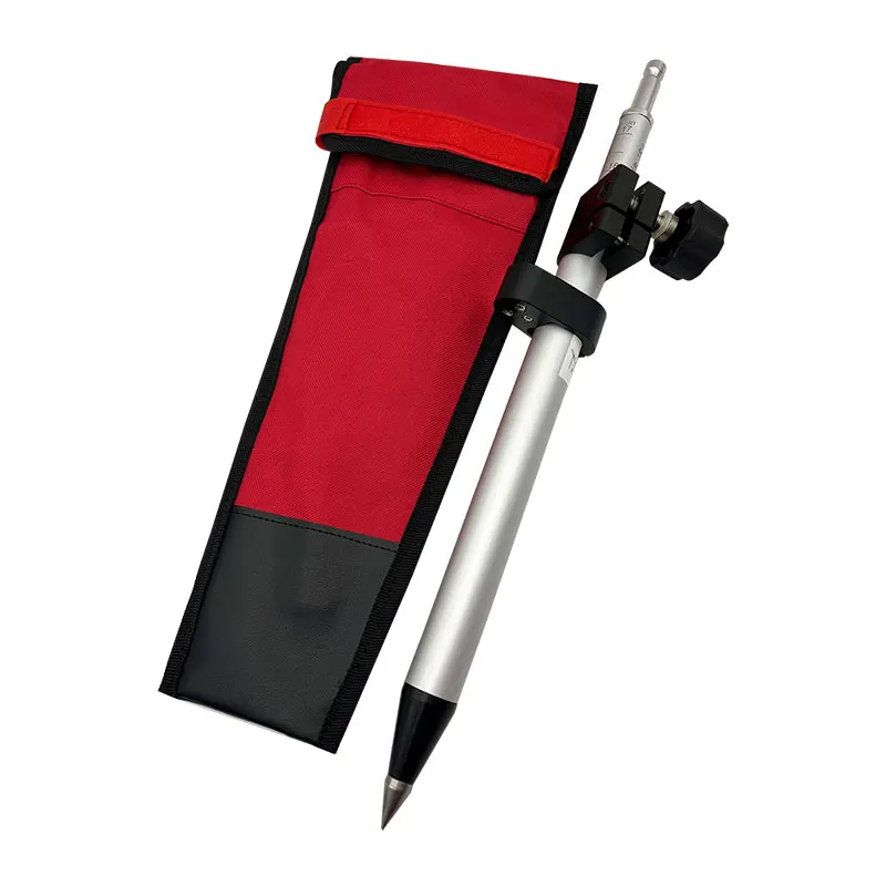 High Quality Telescopic 60CM Mini Prism Pole Precise Tip Stretch For Leica Total Station Surveying Instruments