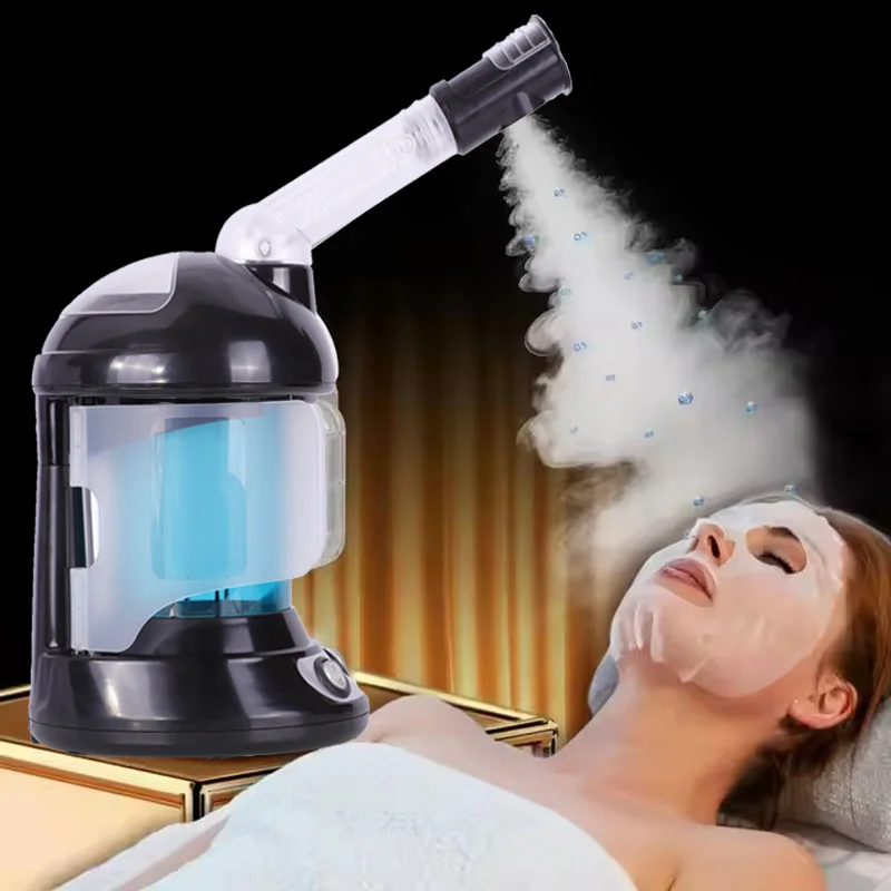 Skin Care Facial Face Steamer Nano Hot Warm Mister Spa Sprayer Cleaning Humidifier Ozone Vaporizer Nebulizer Pore Deep Cleanser