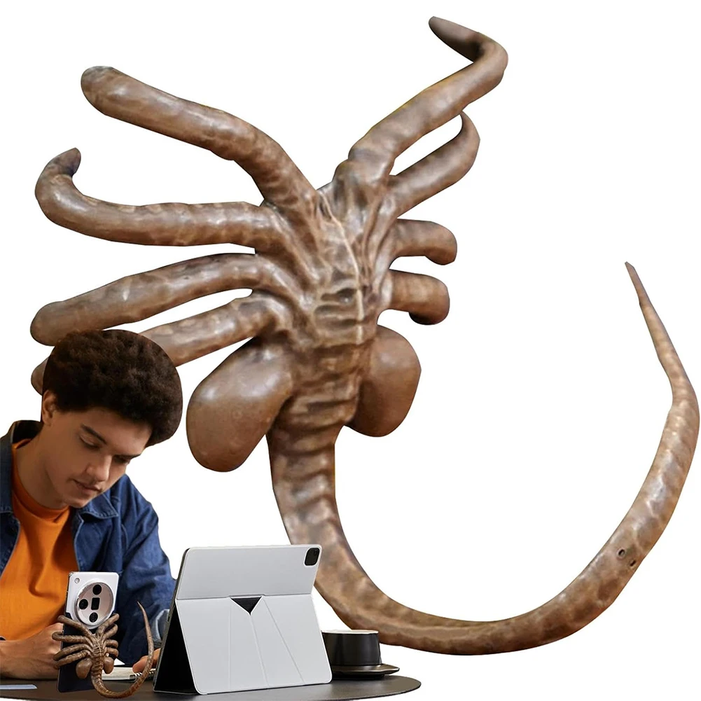 Facehugger Phone Holder Adjustable Horrible Phone Holder Unique Creative Phone Support Flexible Claw Atmosphere Decoration Props