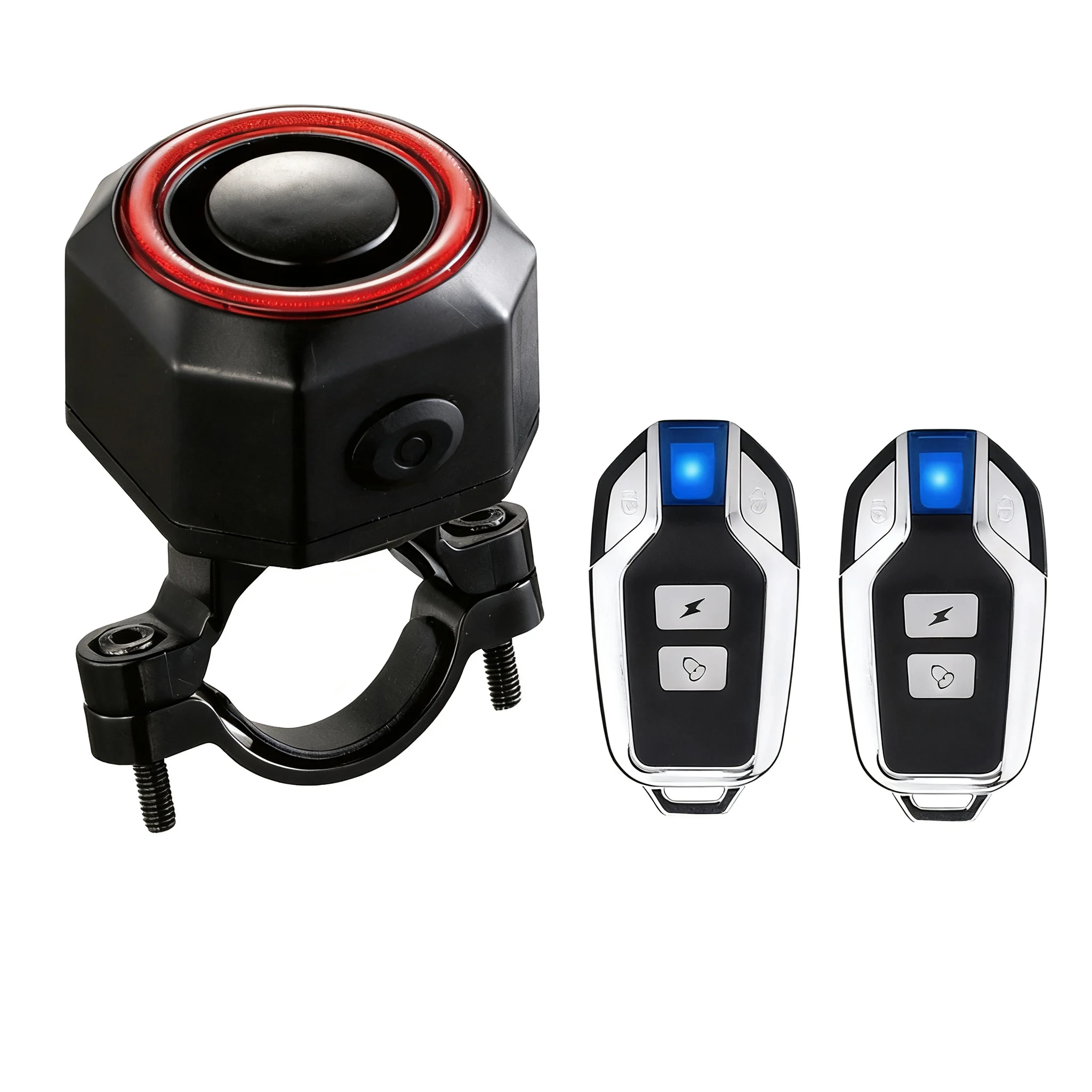 Bike Alarm Anti Theft System Ebike Horn Compact Smart Technology Easy Installation Bicycle Indoors