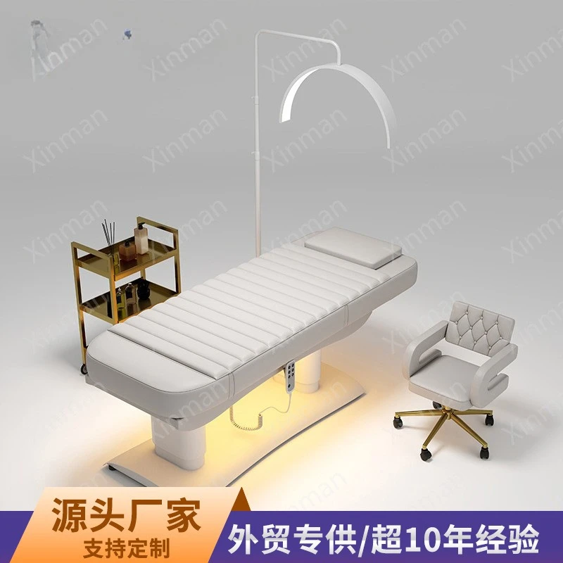 Electric beauty bed, multi-functional body tattoo injection bed, medical bed, heated embroidery micro-finished bed