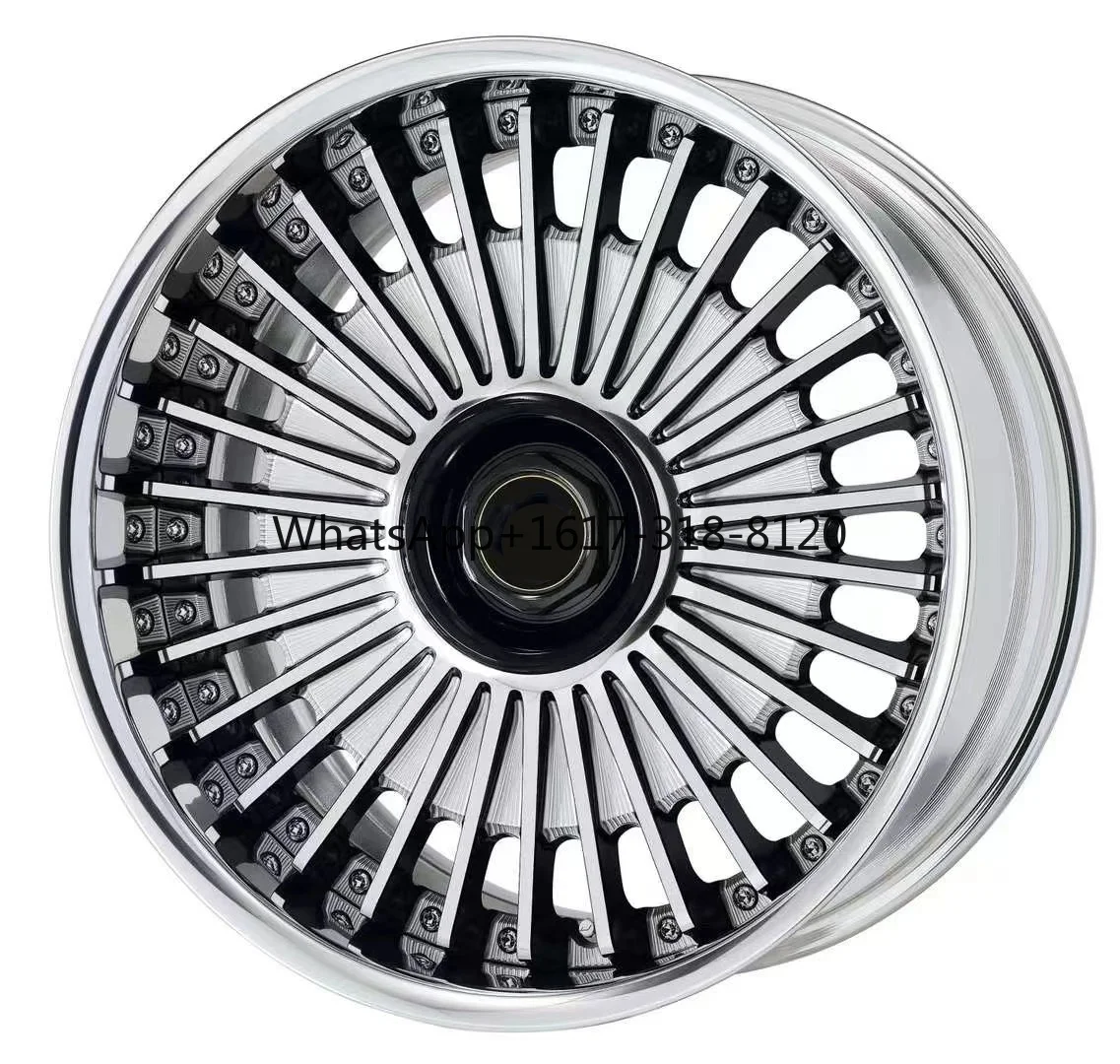 

T6061 Кованые диски Сетчатые легкосплавные диски 18 19 20 21 22 23 24 дюйма 5X112 5X108 5X114.3 5X120 Ступицы послепродажного обслуживания