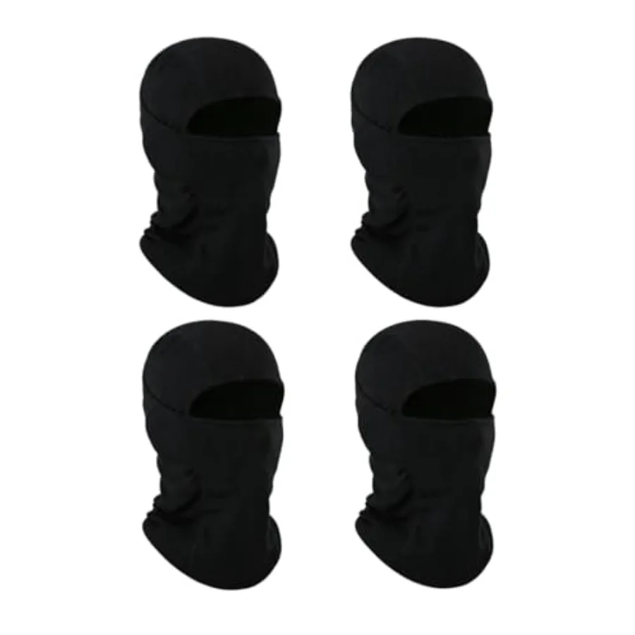 

4 Pieces Balaclava Mask Sun Protection Hood Face Cover Full Head Mask for Men and Women for Hunting Fishing Skiing