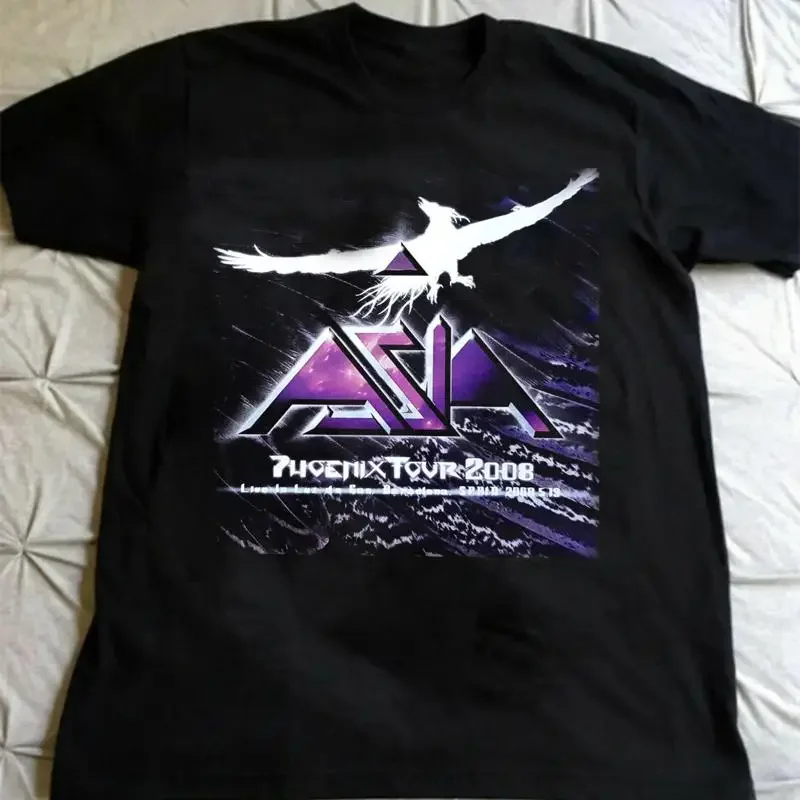Asia Band 2008 For Fan Cotton Black S 2345XL T Shirt