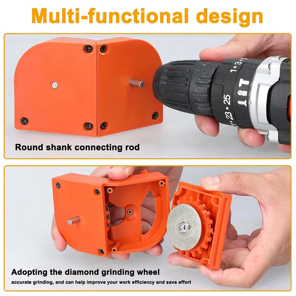 Electric Drill Bits Grinding Sharpener Wear Resistant Diamond Grinding Blade Sharpening Tool Impact Drill Milling Cutter Grinder