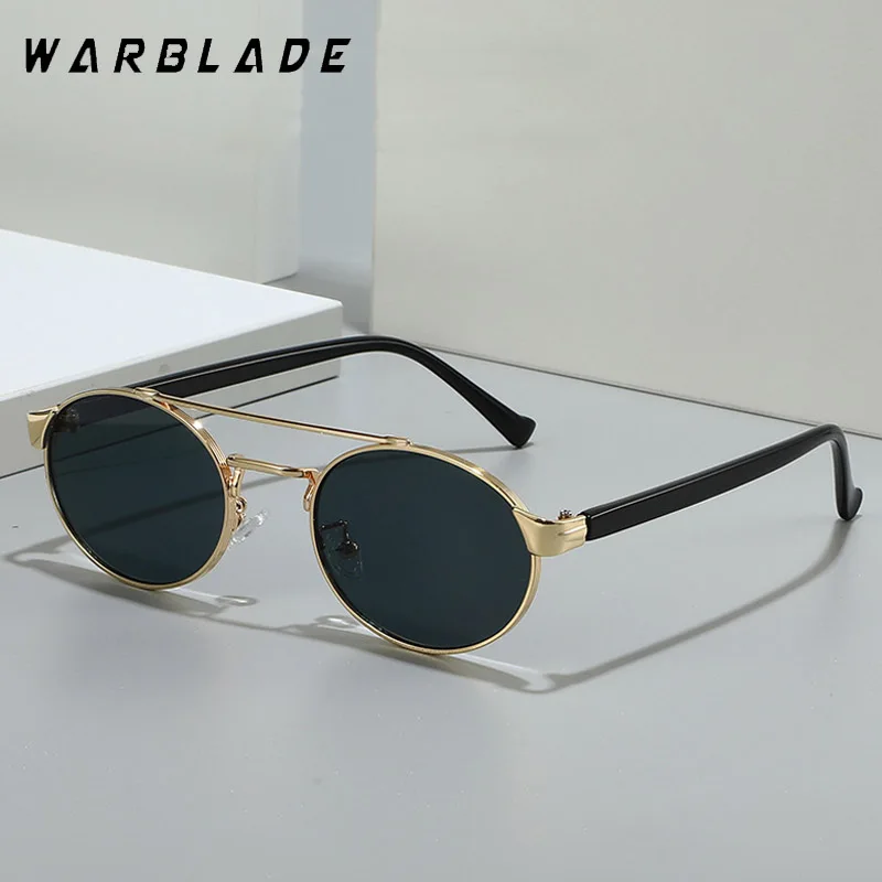 

WarBLade Small Frame Metal Pilot Sunglasses UV400 Male Round Sun Glasses Women And Man 2024metal Summer Style Vintage Hot Sale