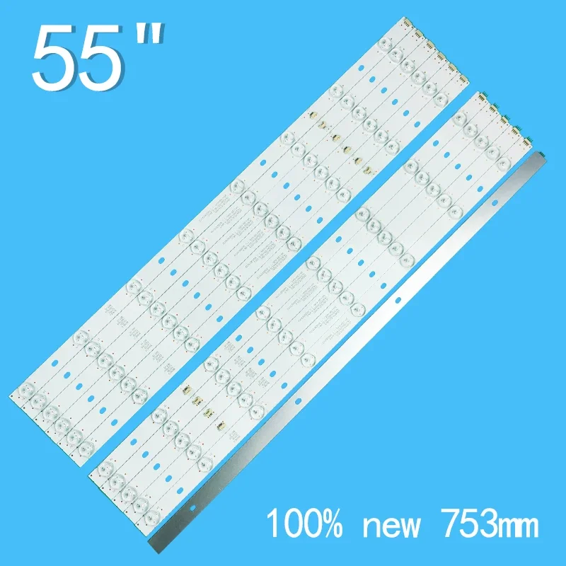 New LED Backlight Strip For LED55D16-ZC14-01(A) 02/03/04/05(C) 3035501620B 55D3550 LE55A910 LD55U3300 LE55MNF5 55PFL5240/T3