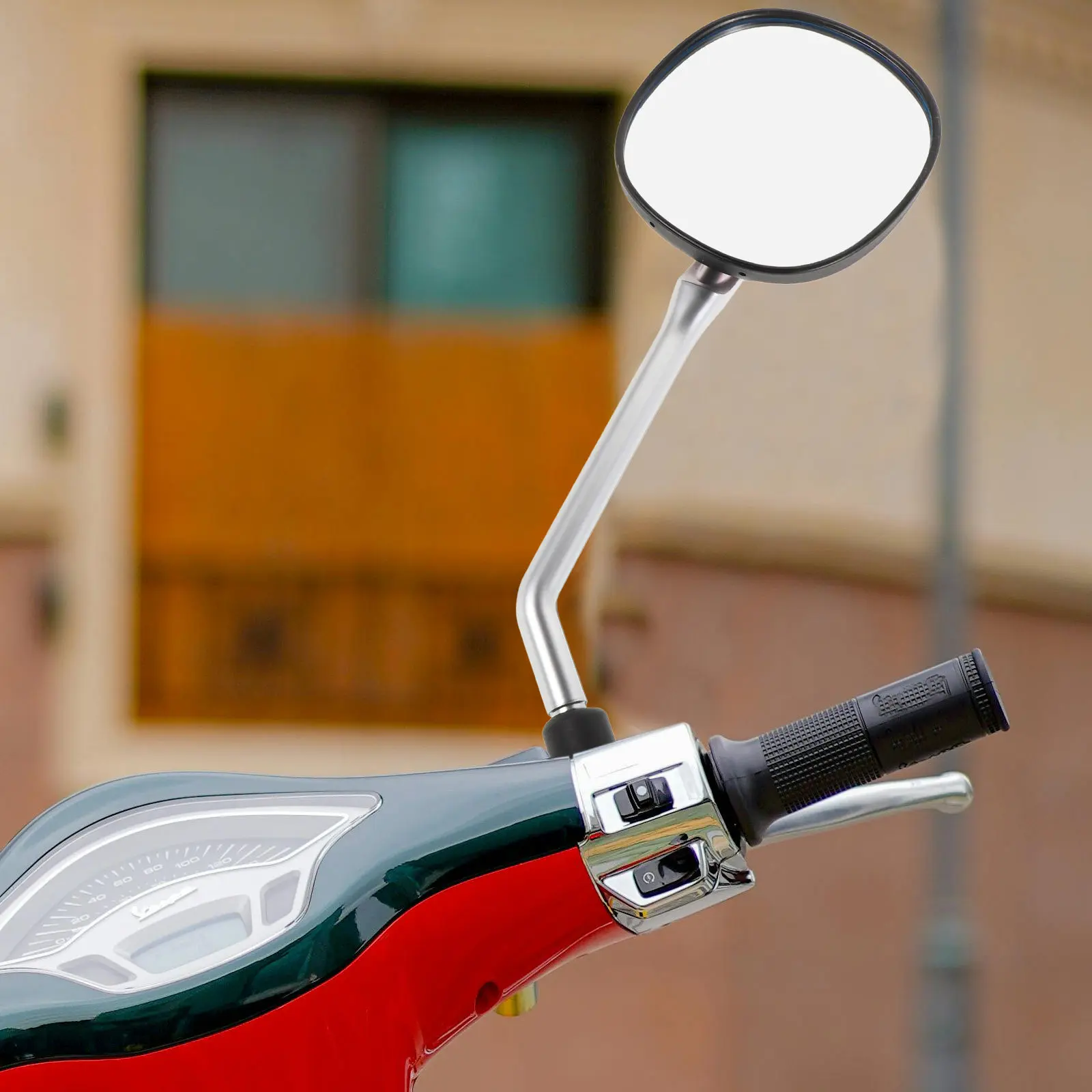 

1Pair Scooter Mirrors Rear View Mirror for E-Scooter Bicycle Motorcycle Handlebar Mounted Universal Fit Wide Easy