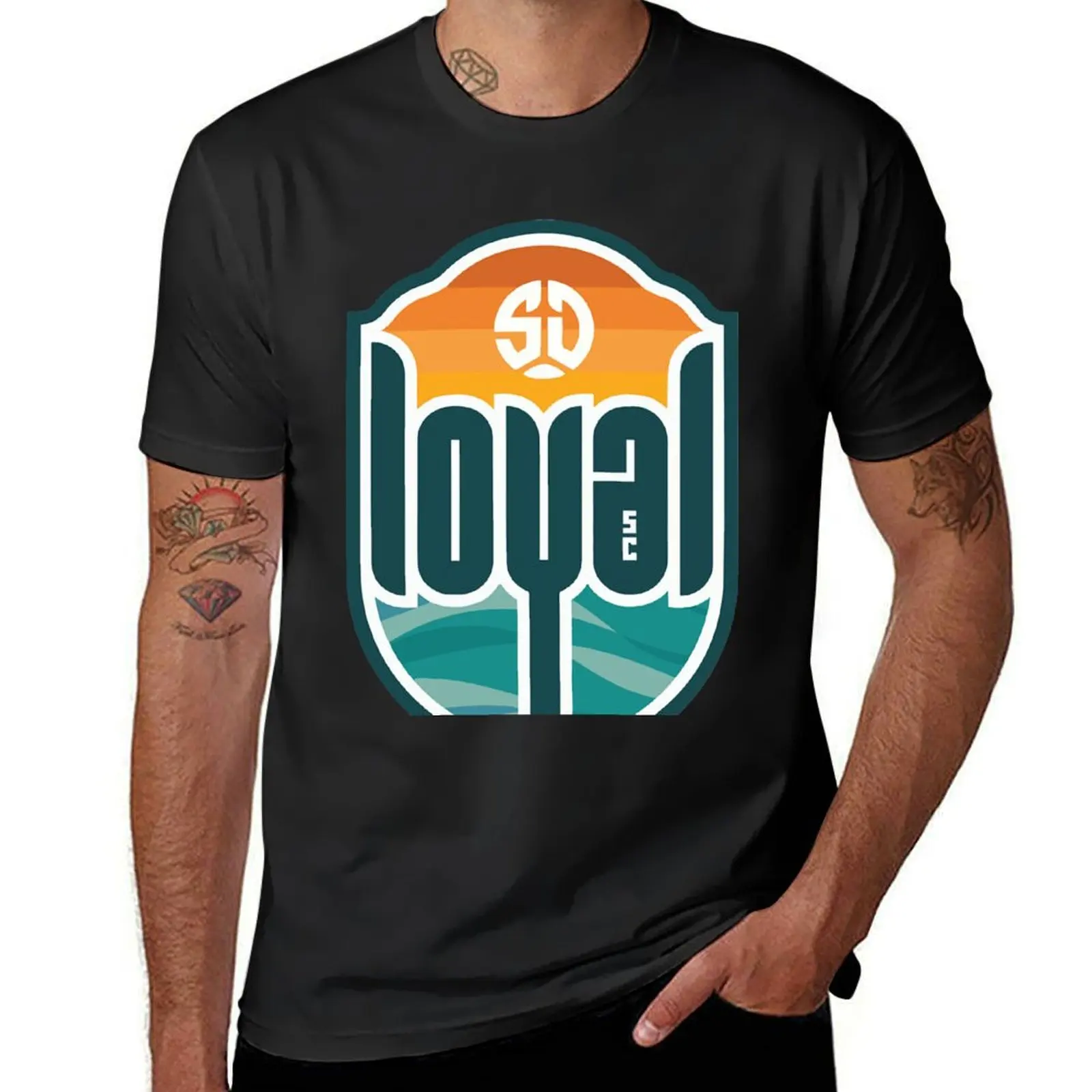 SAN DIEGO LOYAL SOCCER! T-Shirt korean fashion anime clothes plain t shirts men